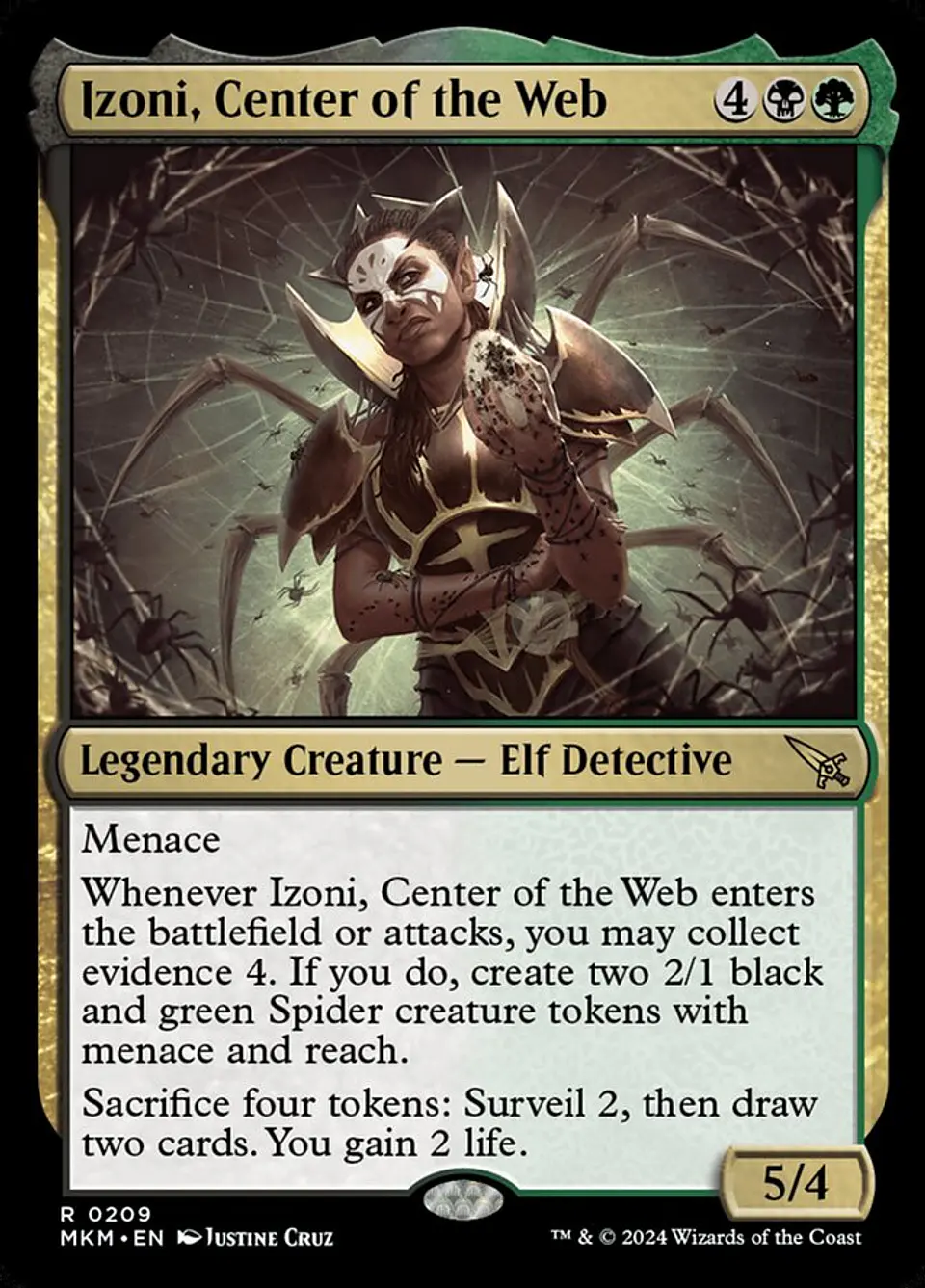 Izoni, Center of the Web 1