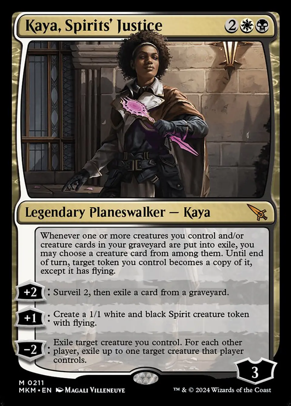 Kaya, Spirits' Justice 1