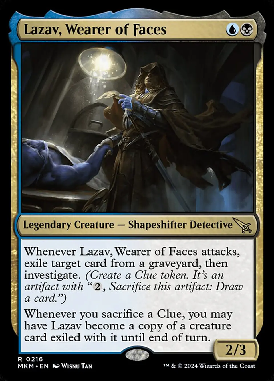 Lazav, Wearer of Faces 1