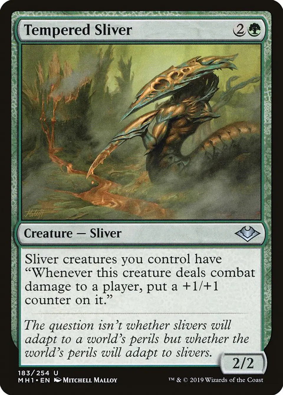 Tempered Sliver 1