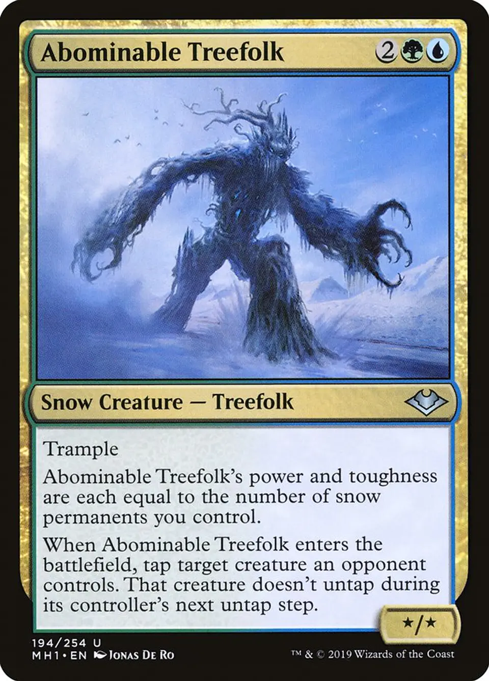 Abominable Treefolk 1