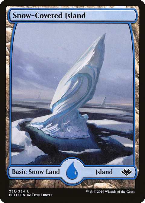Snow-Covered Island (Full Art)