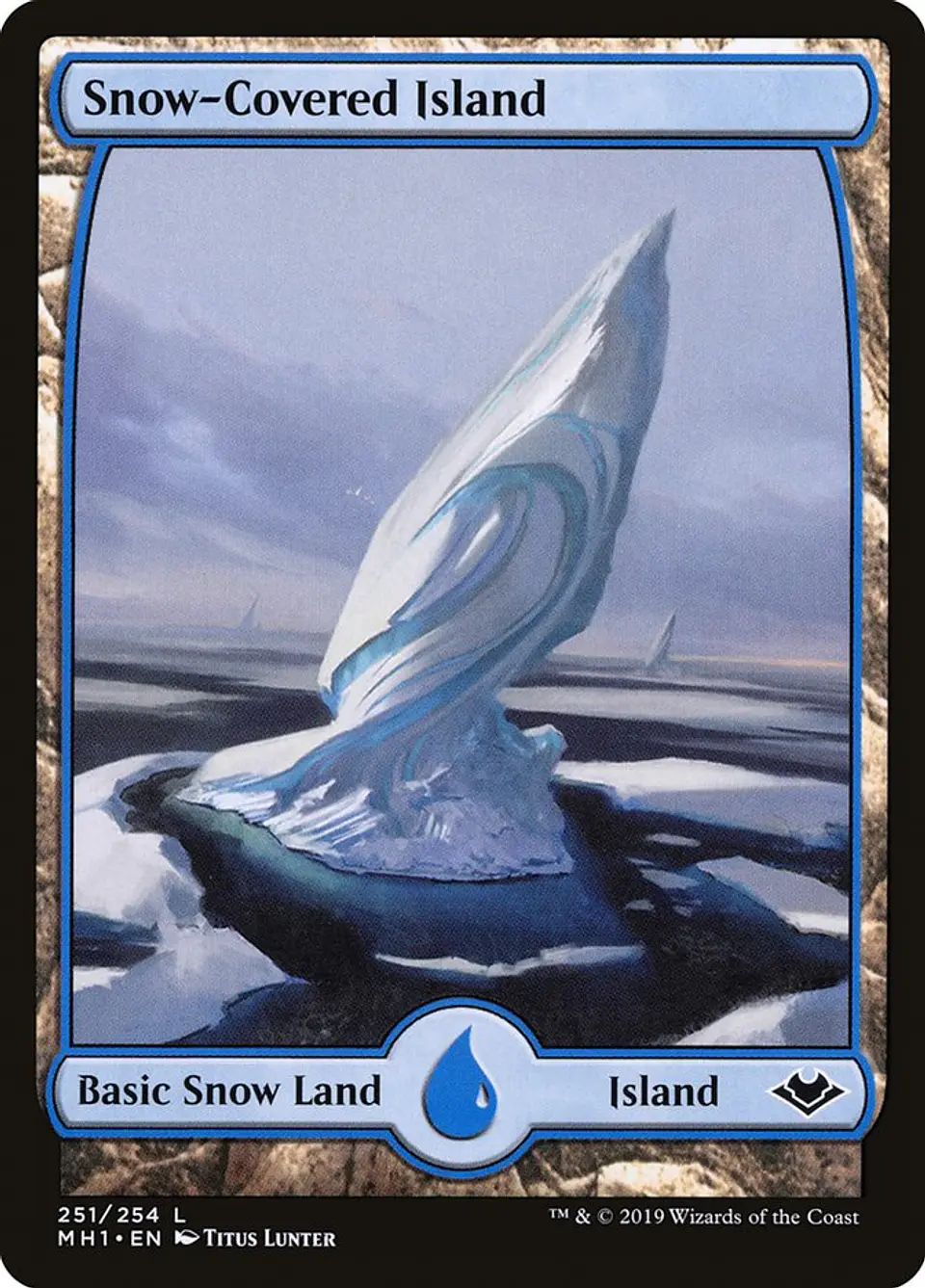 Snow-Covered Island (Full Art) 1