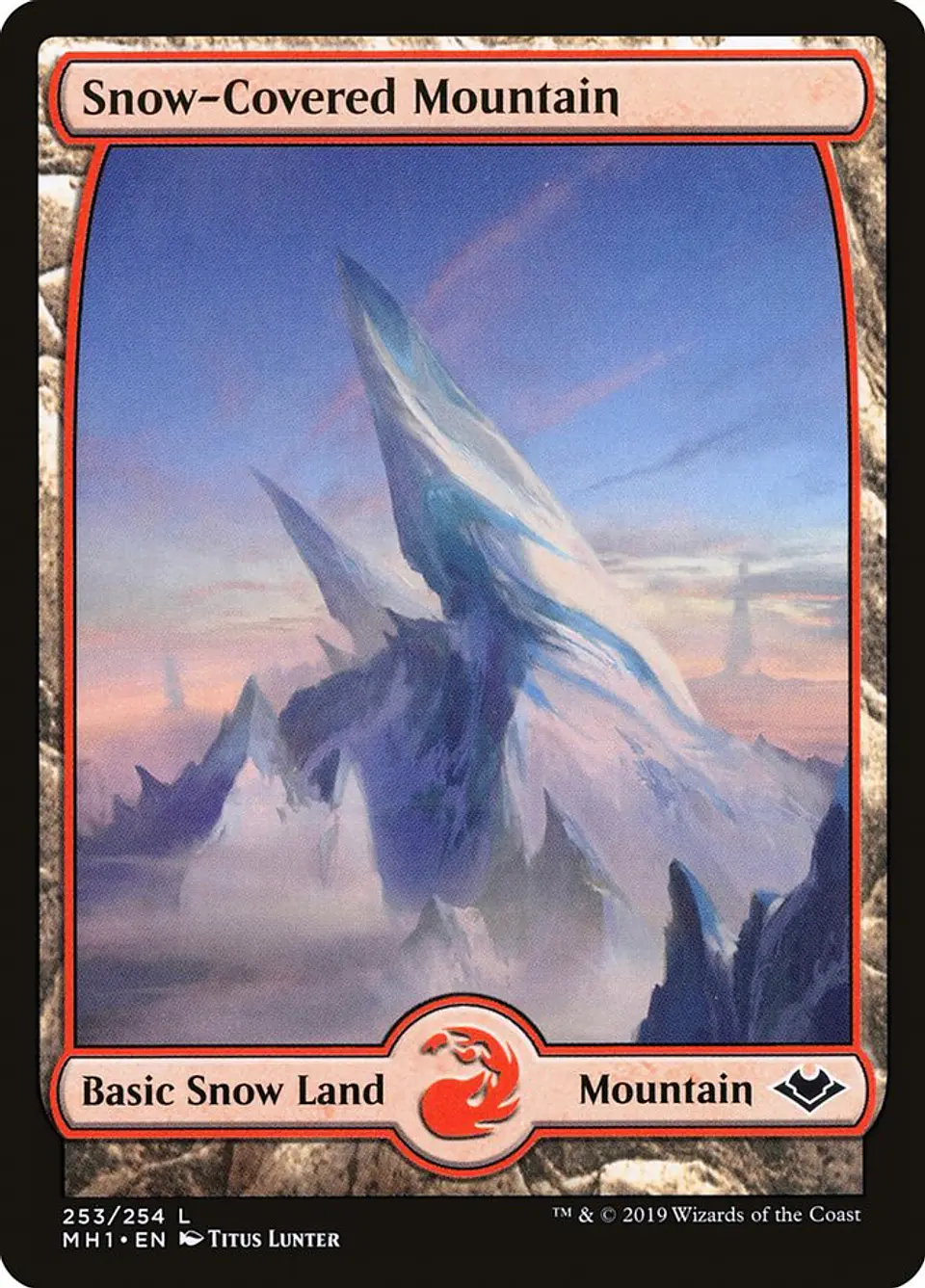 Snow-Covered Mountain (Full Art) 1