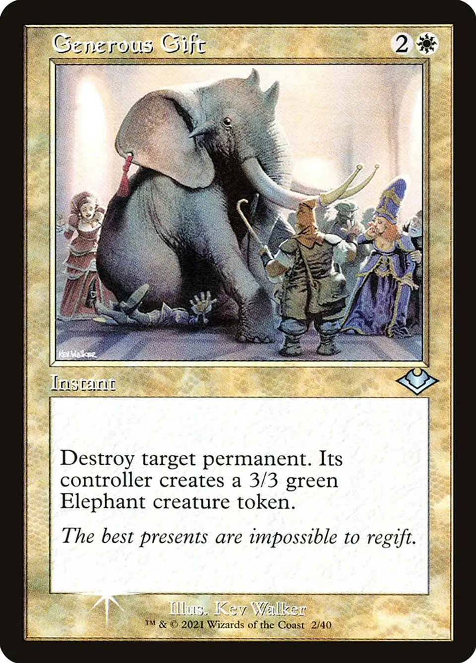 Generous Gift (Retro Frame) 1