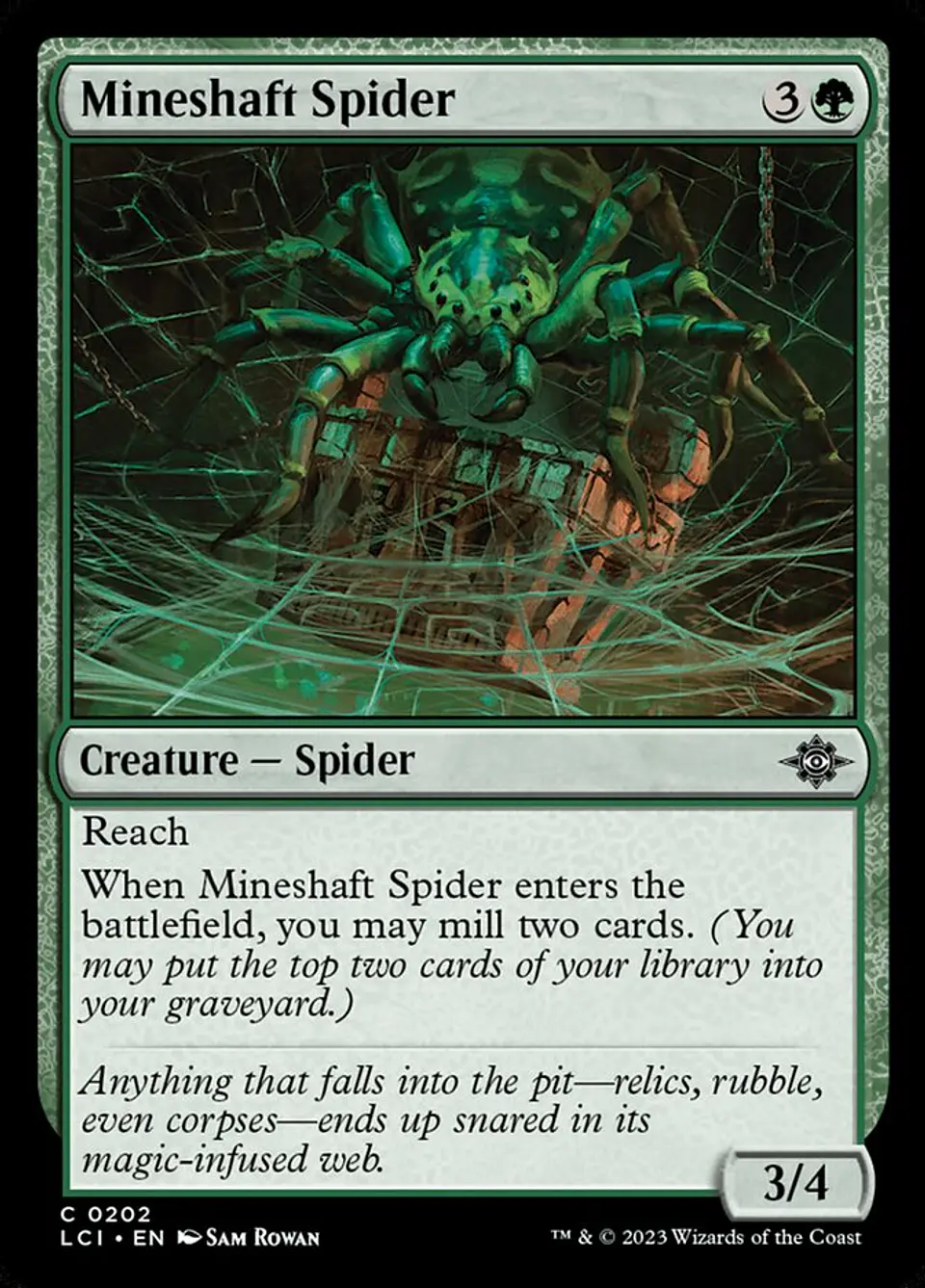 Mineshaft Spider 1