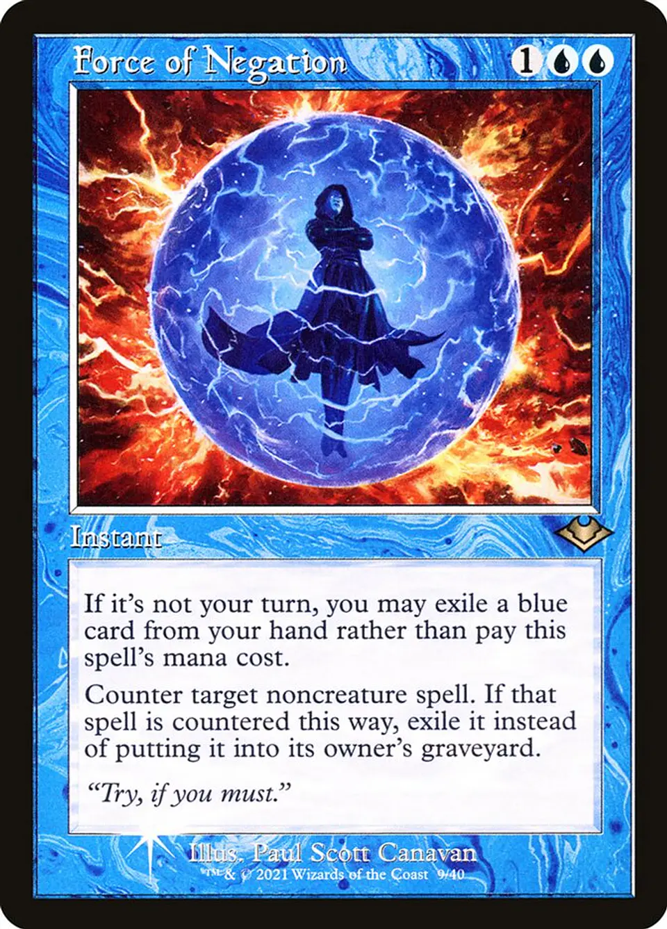 Force of Negation (Retro Frame) 1