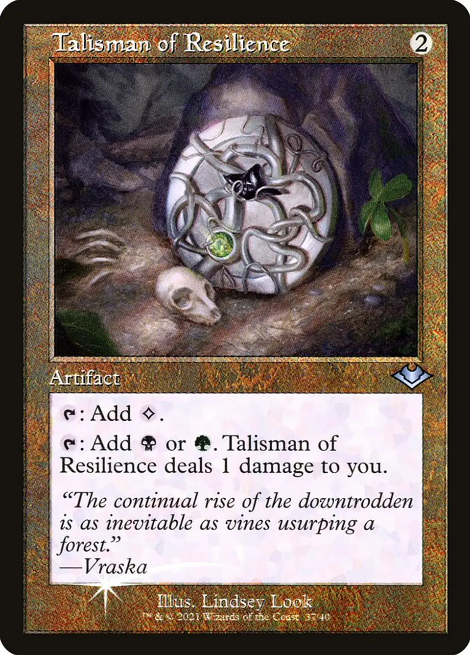 Talisman of Resilience (Retro Frame) 1