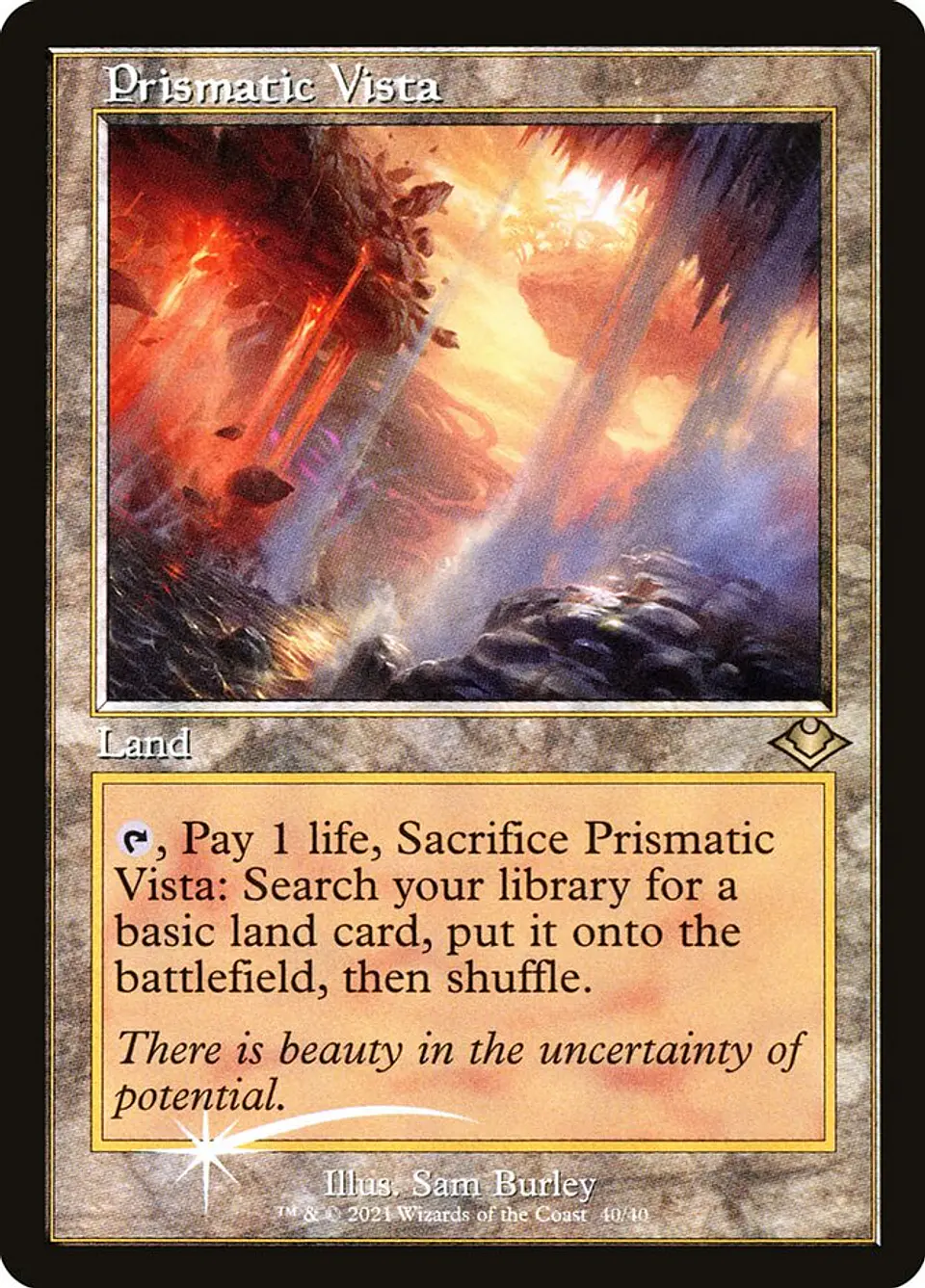 Prismatic Vista (Retro Frame) 1