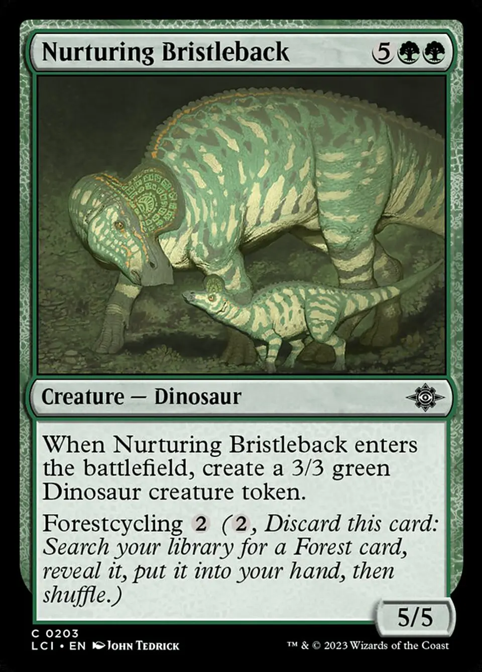 Nurturing Bristleback 1