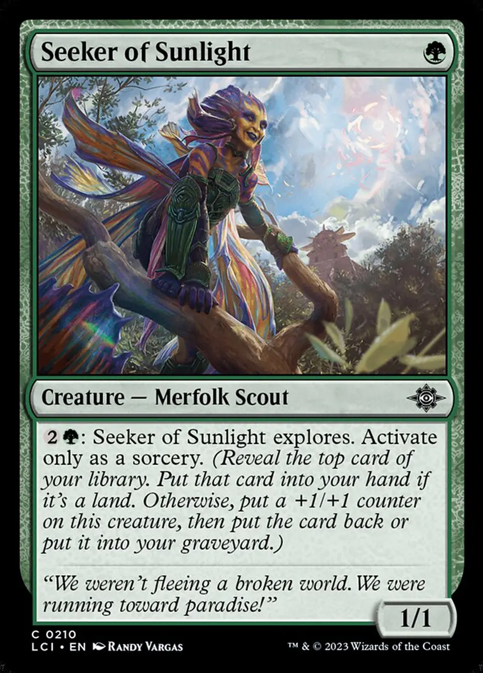 Seeker of Sunlight 1