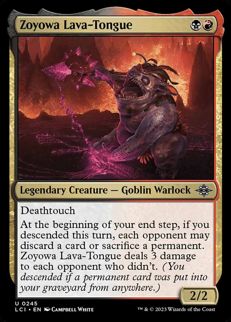 Zoyowa Lava-Tongue 1