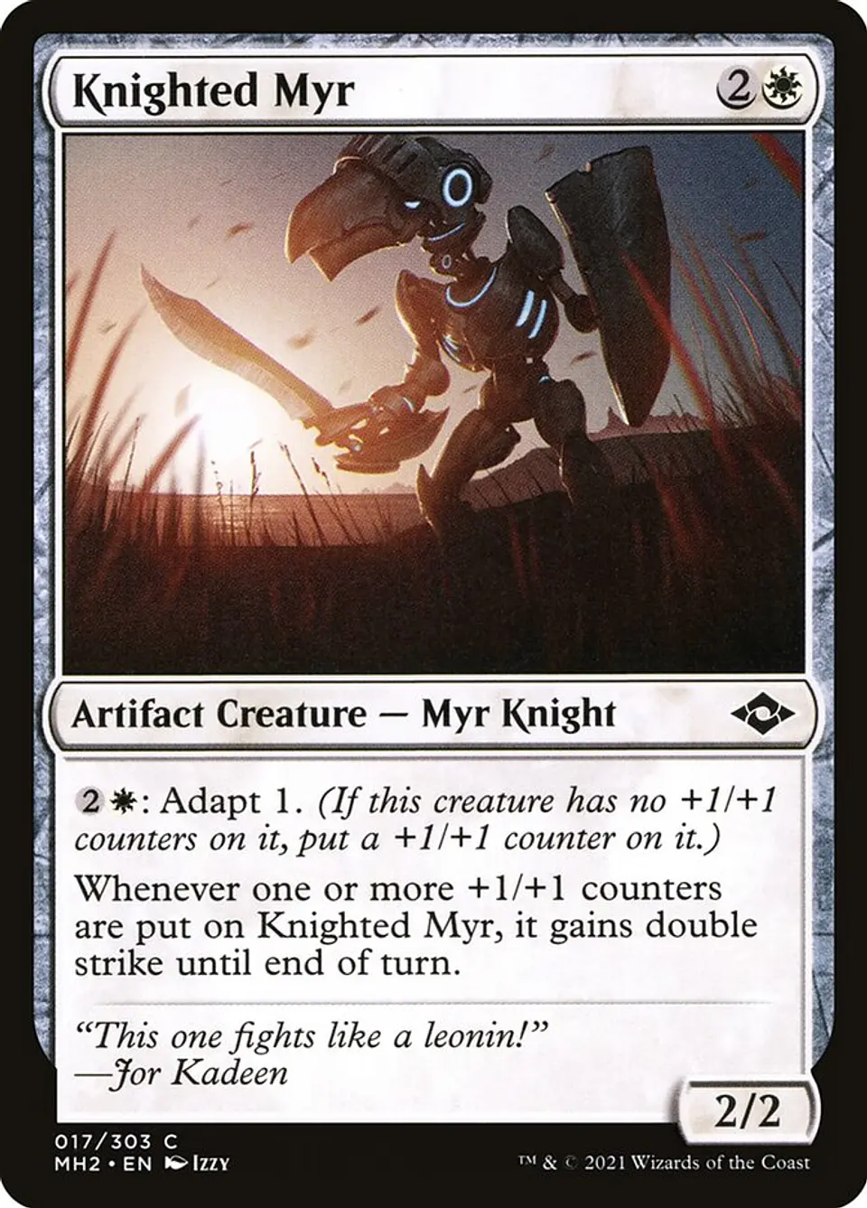 Knighted Myr 1
