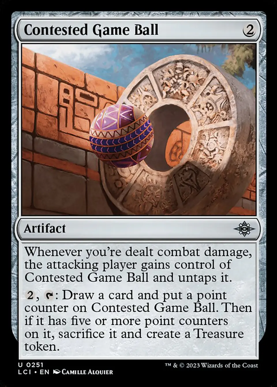 Contested Game Ball 1