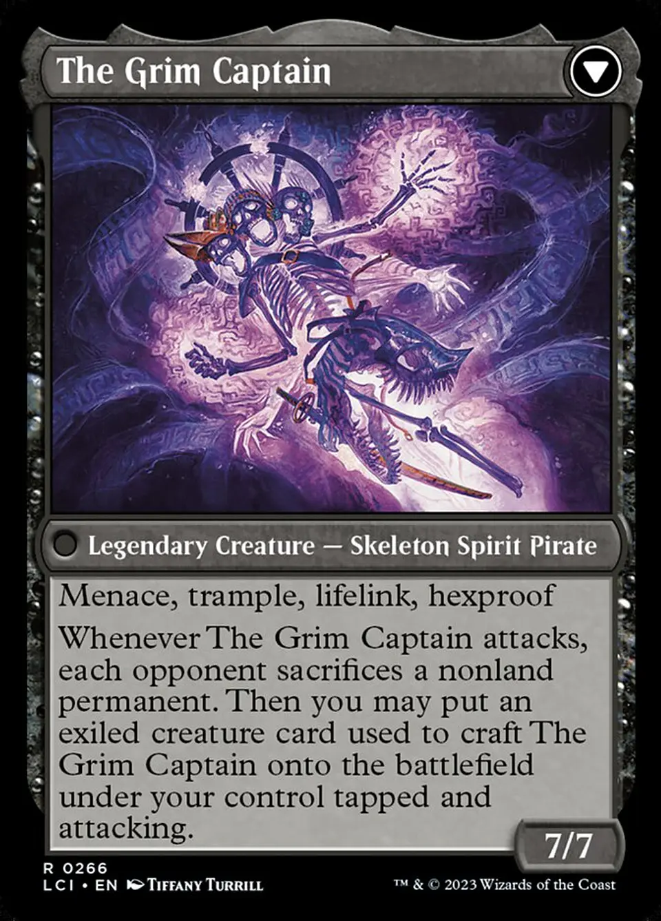 Throne of the Grim Captain // The Grim Captain 2