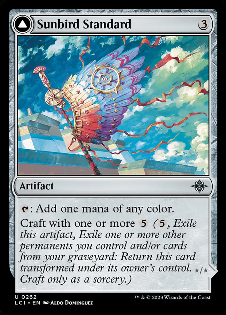 Sunbird Standard // Sunbird Effigy 1