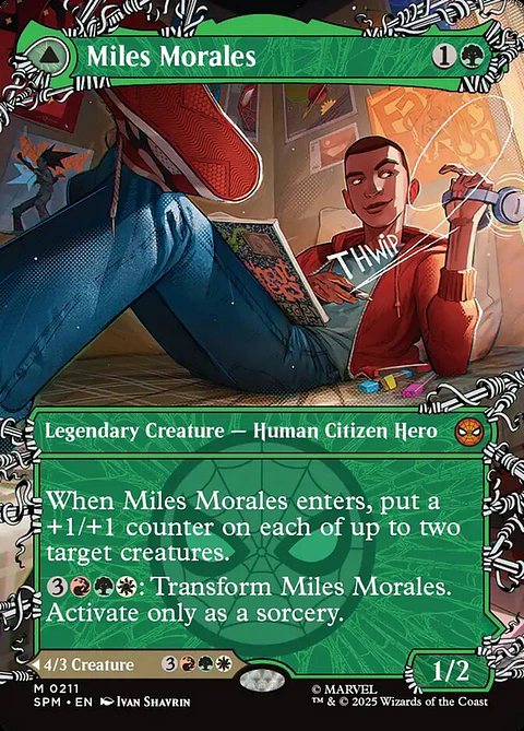 Miles Morales // Ultimate Spider-Man (Borderless)