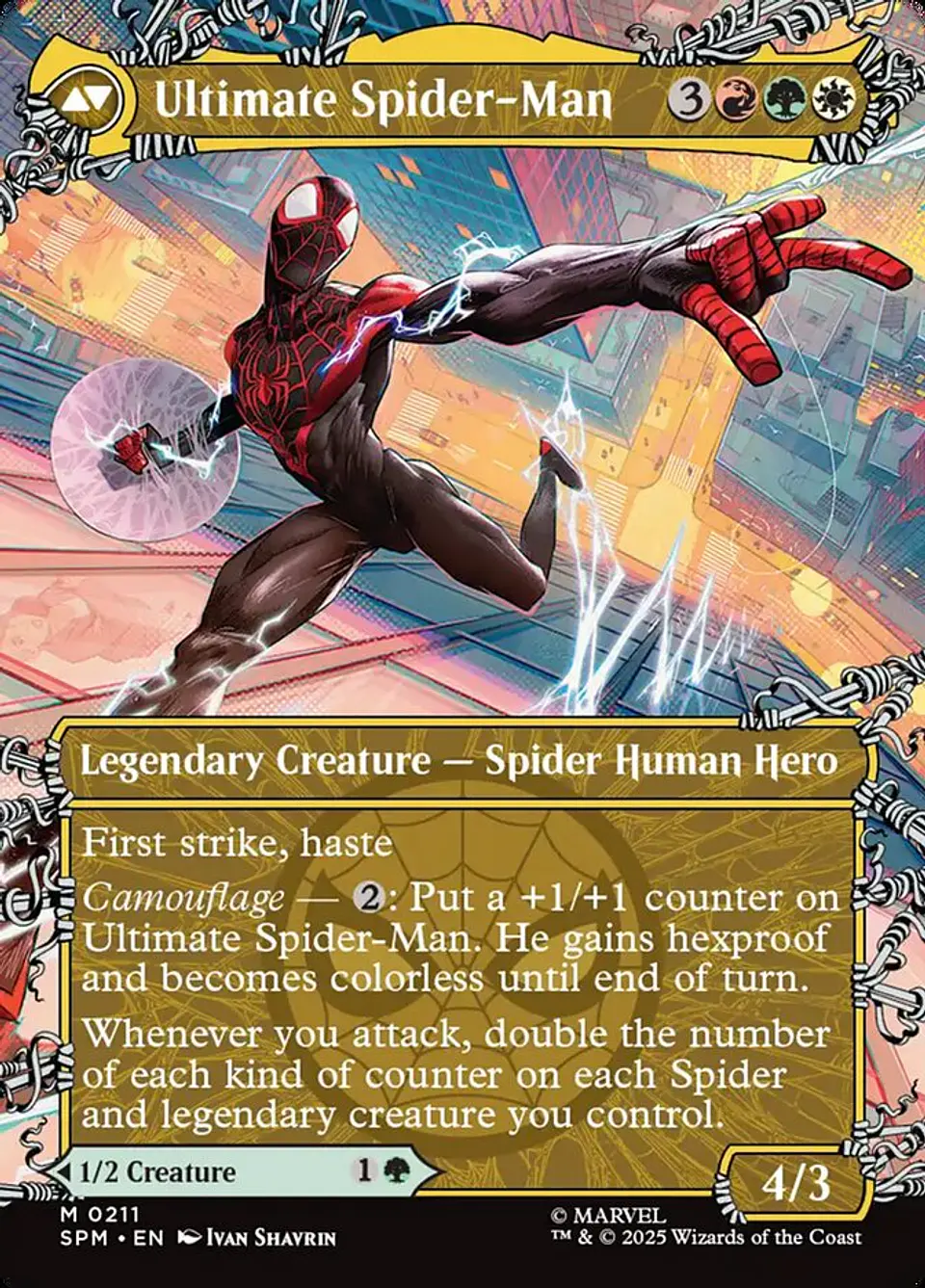 Miles Morales // Ultimate Spider-Man (Borderless) 2