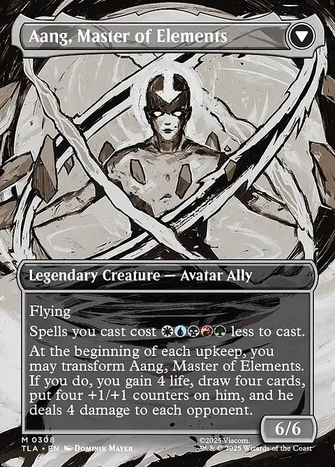 Avatar Aang // Aang, Master of Elements (Borderless)