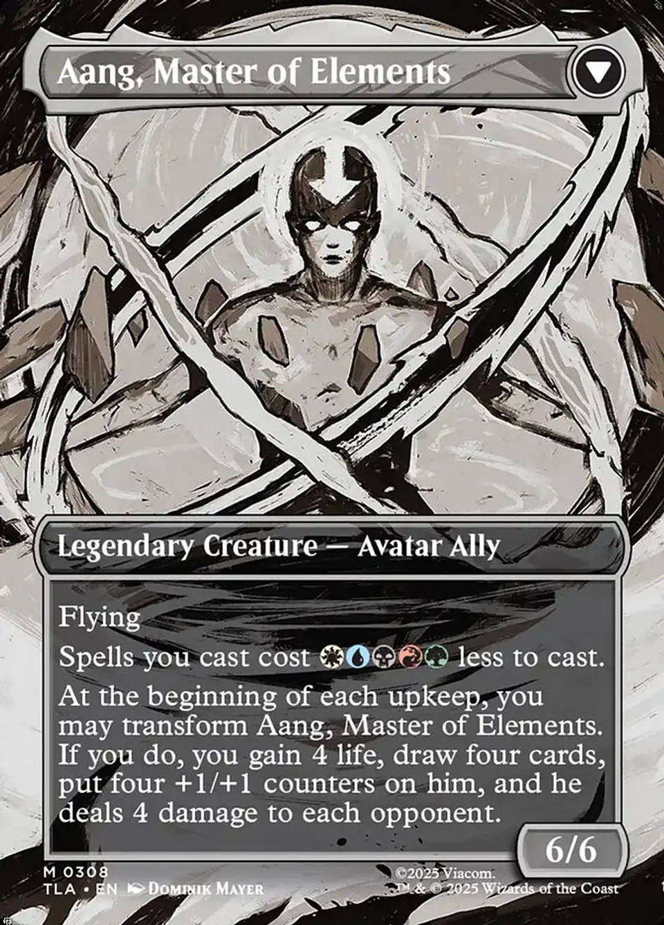 Avatar Aang // Aang, Master of Elements (Borderless) 2