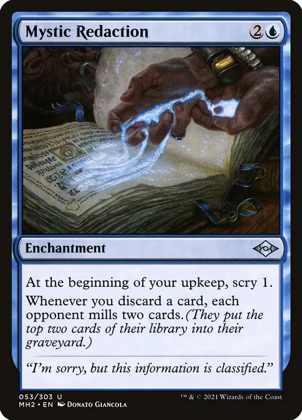 Mystic Redaction 1