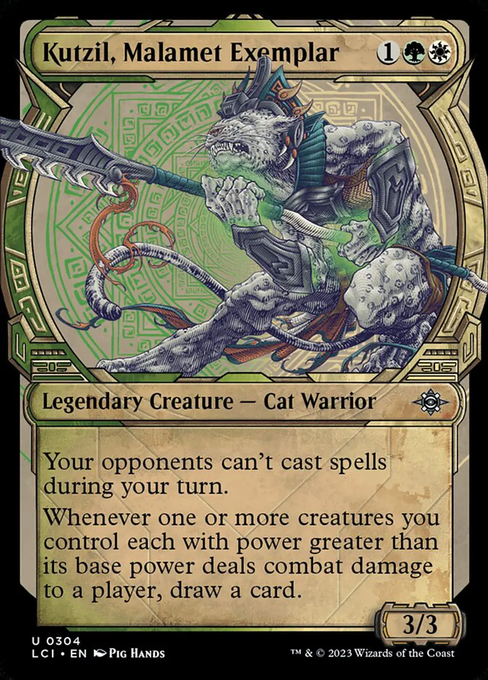 Kutzil, Malamet Exemplar (Showcase) 1
