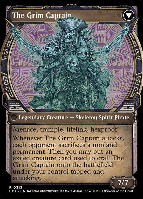 Throne of the Grim Captain // The Grim Captain (Showcase)