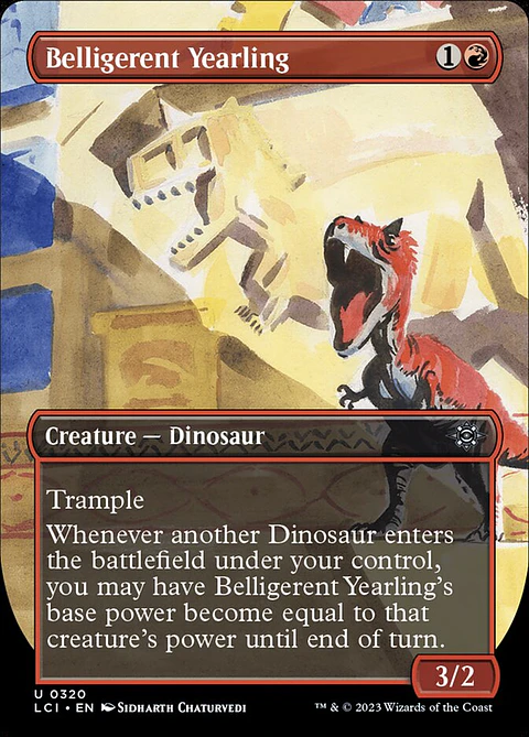 Belligerent Yearling (Borderless)