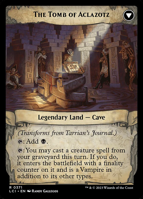 Tarrian's Journal // The Tomb of Aclazotz (Extended Art)