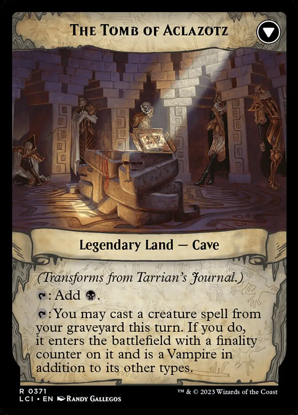 Tarrian's Journal // The Tomb of Aclazotz (Extended Art) 2