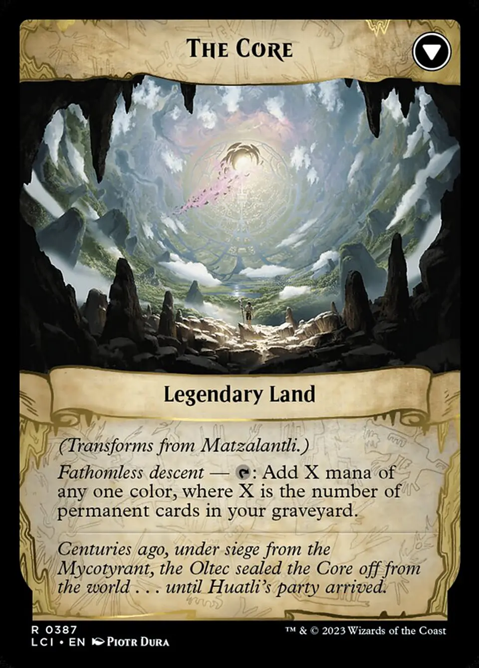 Matzalantli, the Great Door // The Core (Extended Art) 2