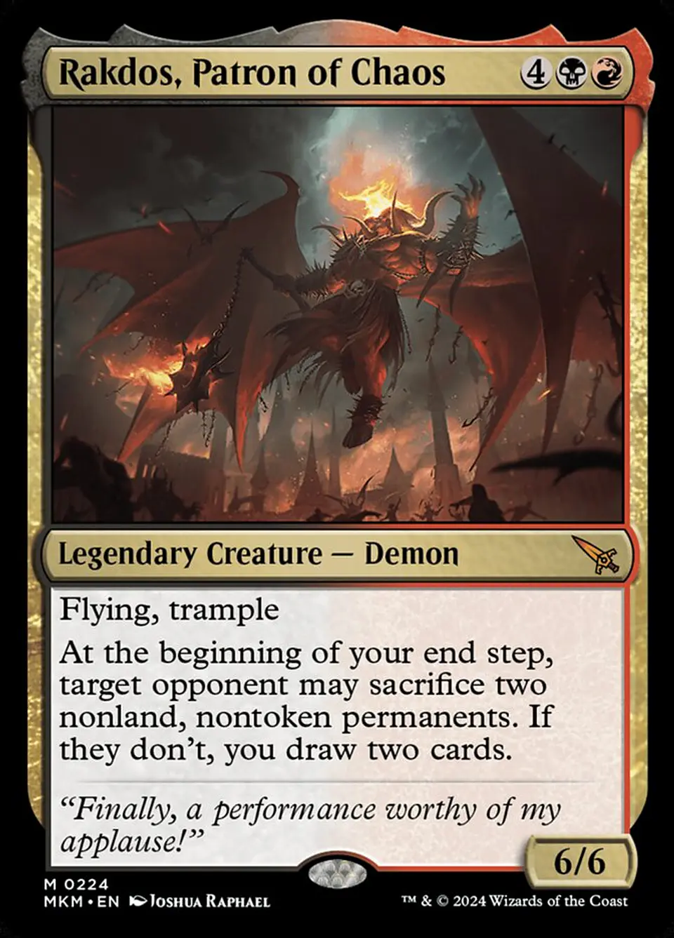 Rakdos, Patron of Chaos 1