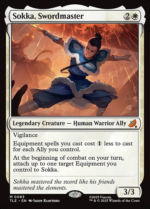 Sokka, Swordmaster