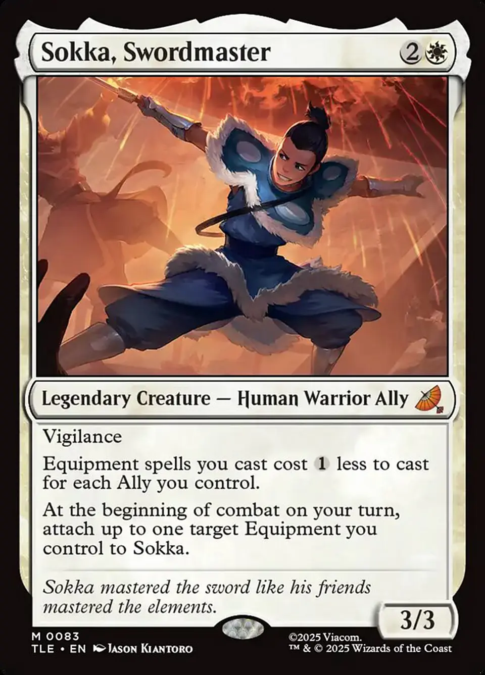 Sokka, Swordmaster 1