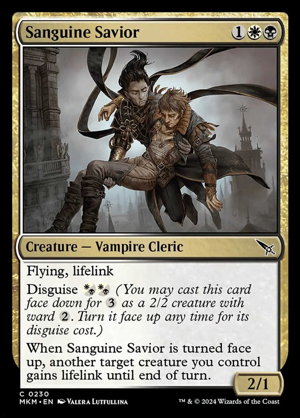 Sanguine Savior 1