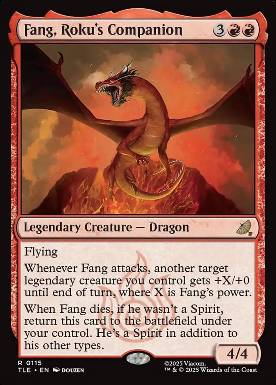 Fang, Roku's Companion 1