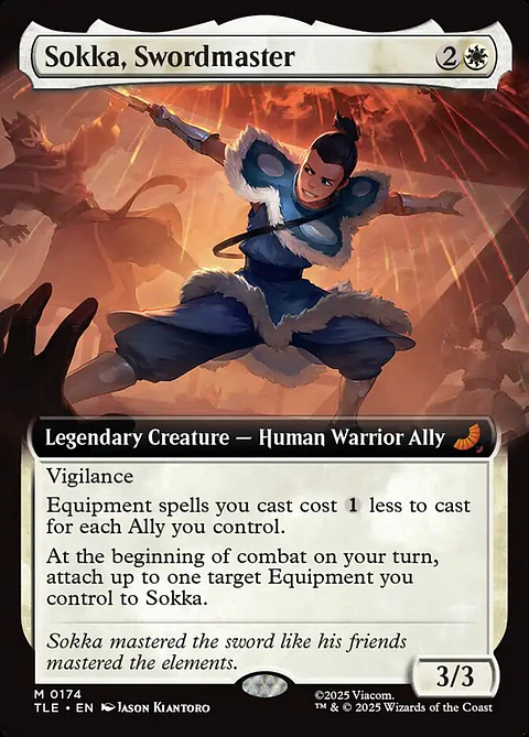 Sokka, Swordmaster (Extended Art)
