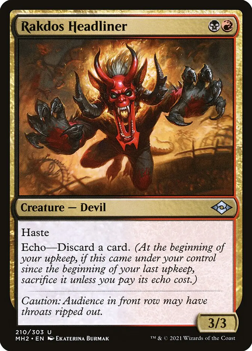 Rakdos Headliner 1