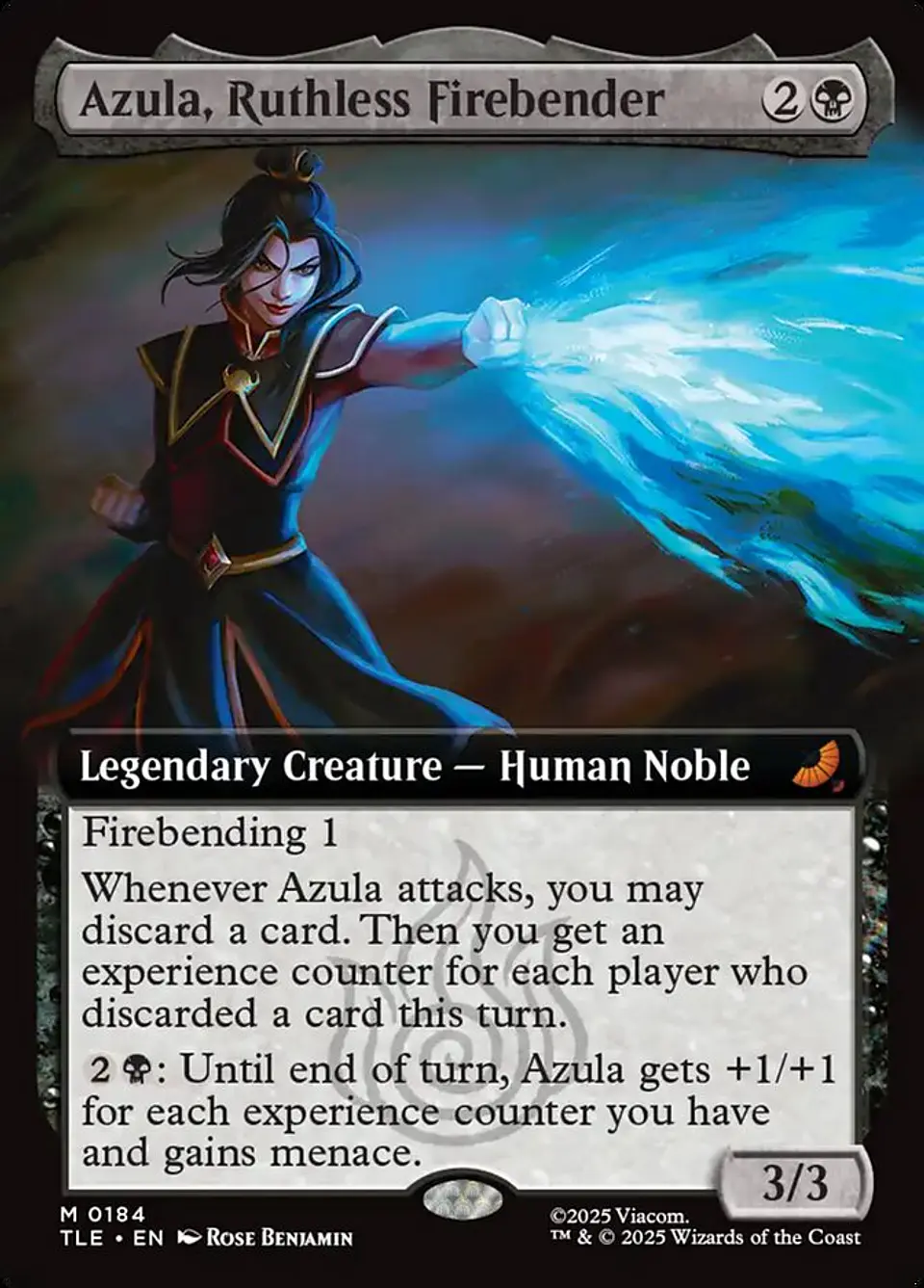 Azula, Ruthless Firebender (Extended Art) 1