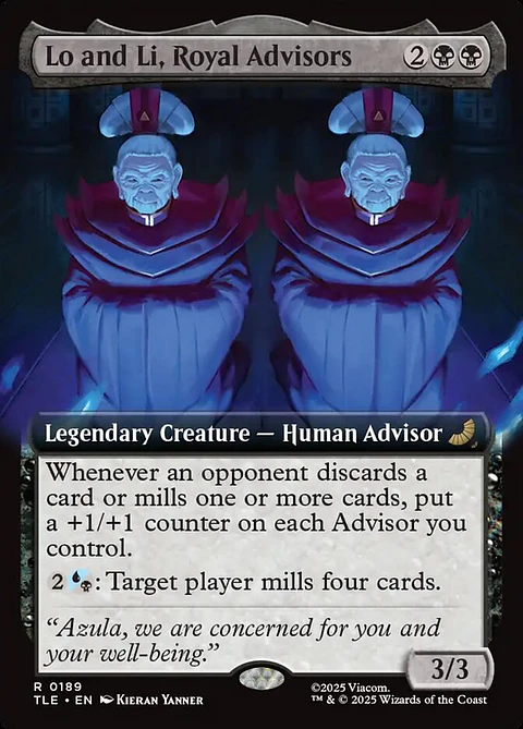 Lo and Li, Royal Advisors (Extended Art)