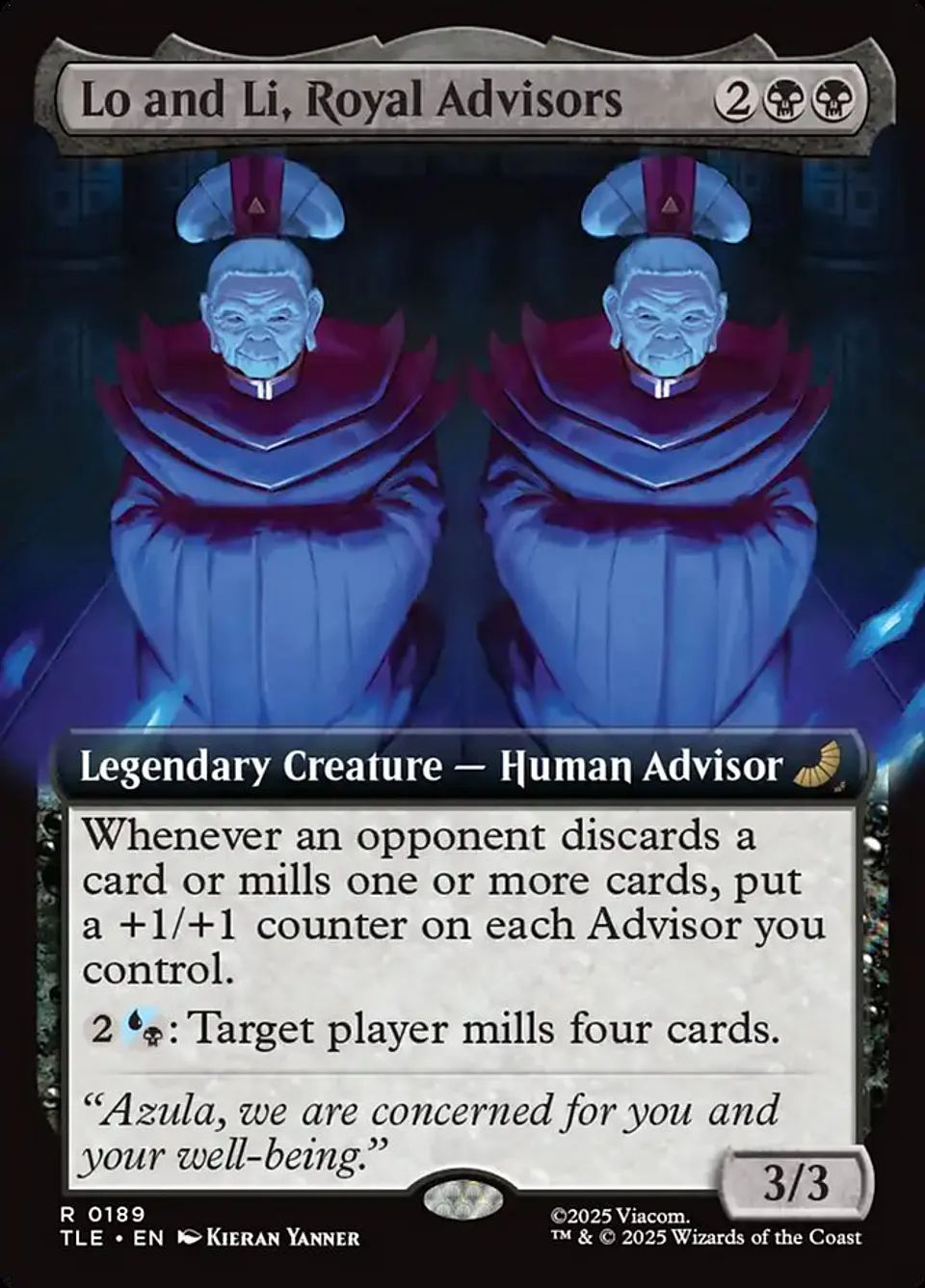 Lo and Li, Royal Advisors (Extended Art) 1