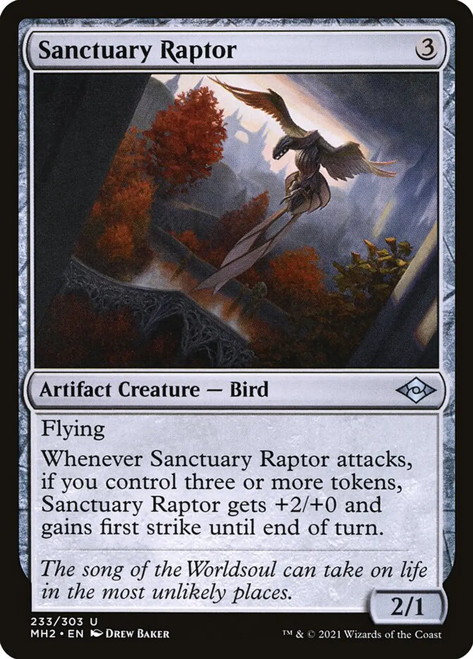 Sanctuary Raptor 1