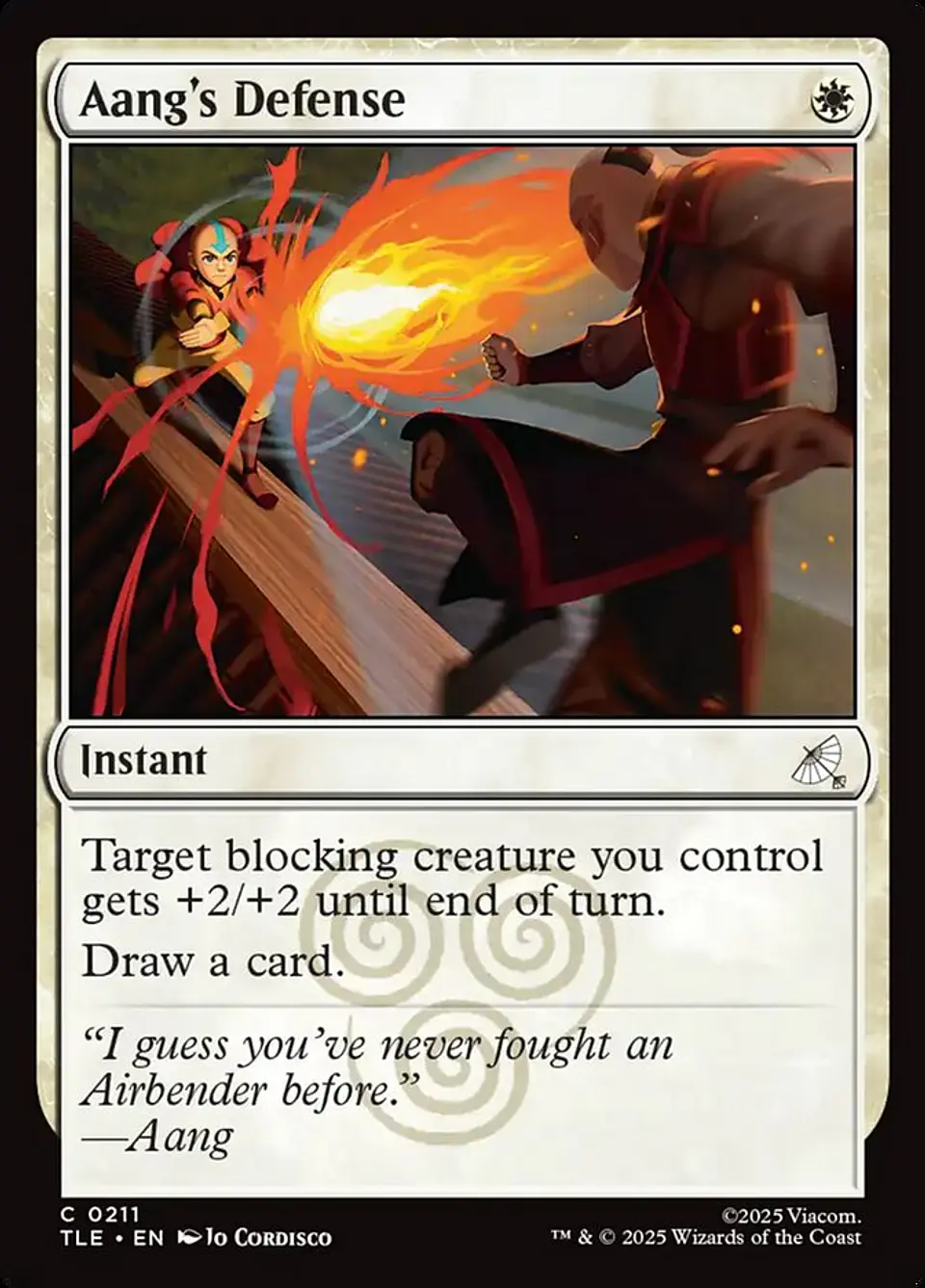 Aang's Defense 1