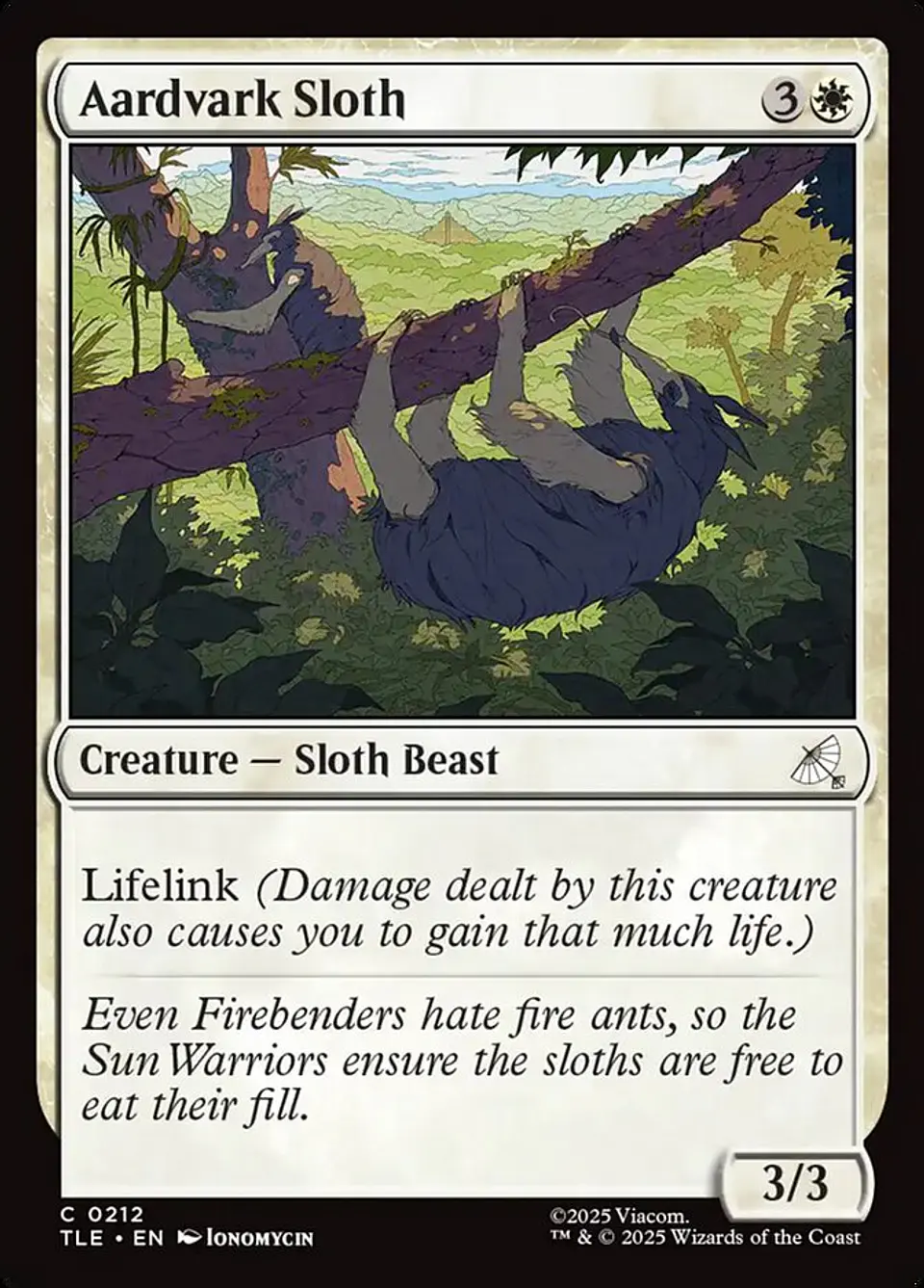 Aardvark Sloth 1