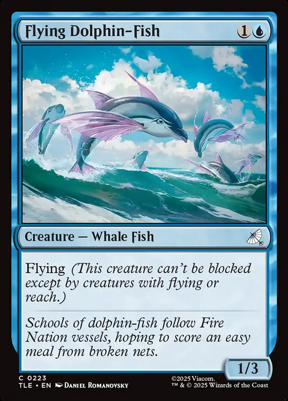 Flying Dolphin-Fish 1