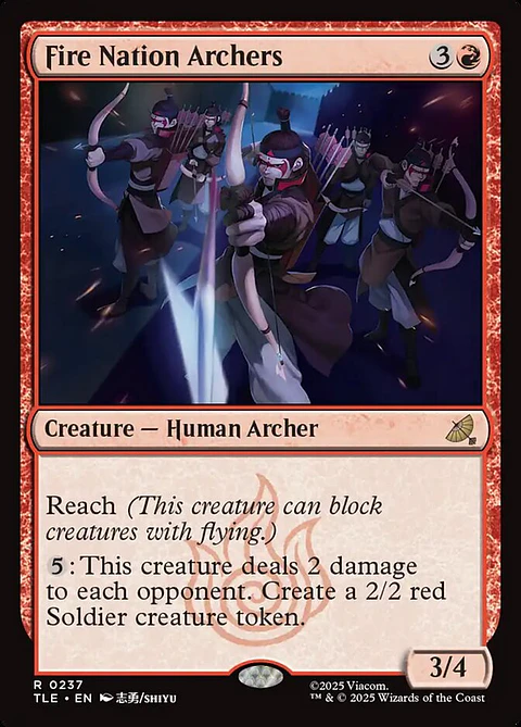 Fire Nation Archers