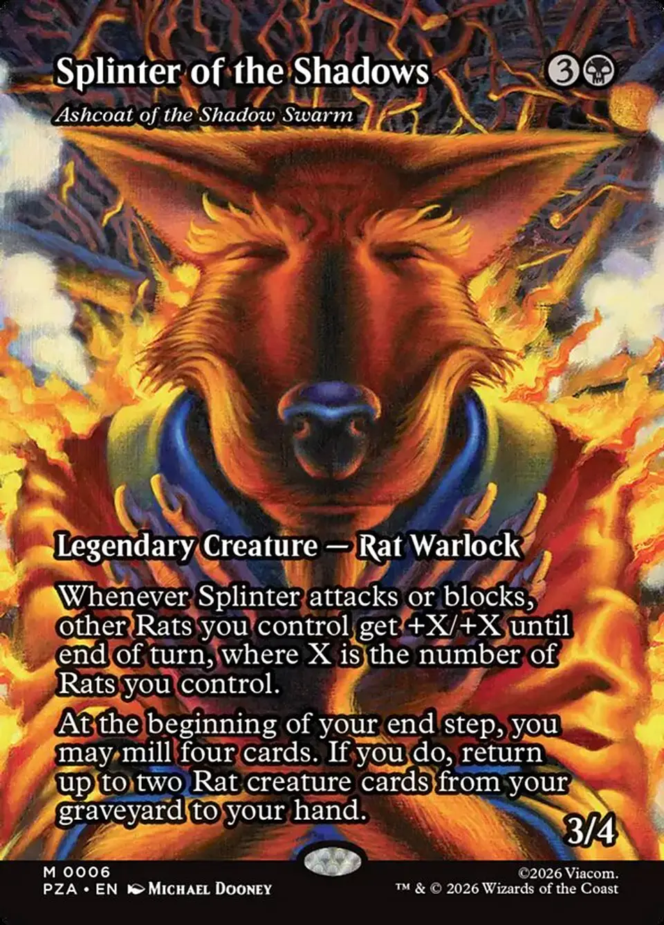 Ashcoat of the Shadow Swarm (Borderless) 1