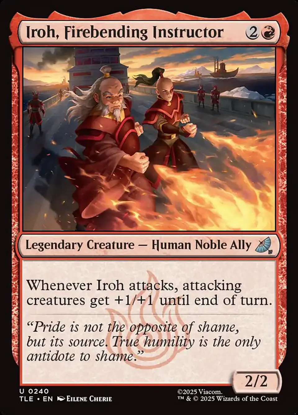 Iroh, Firebending Instructor 1