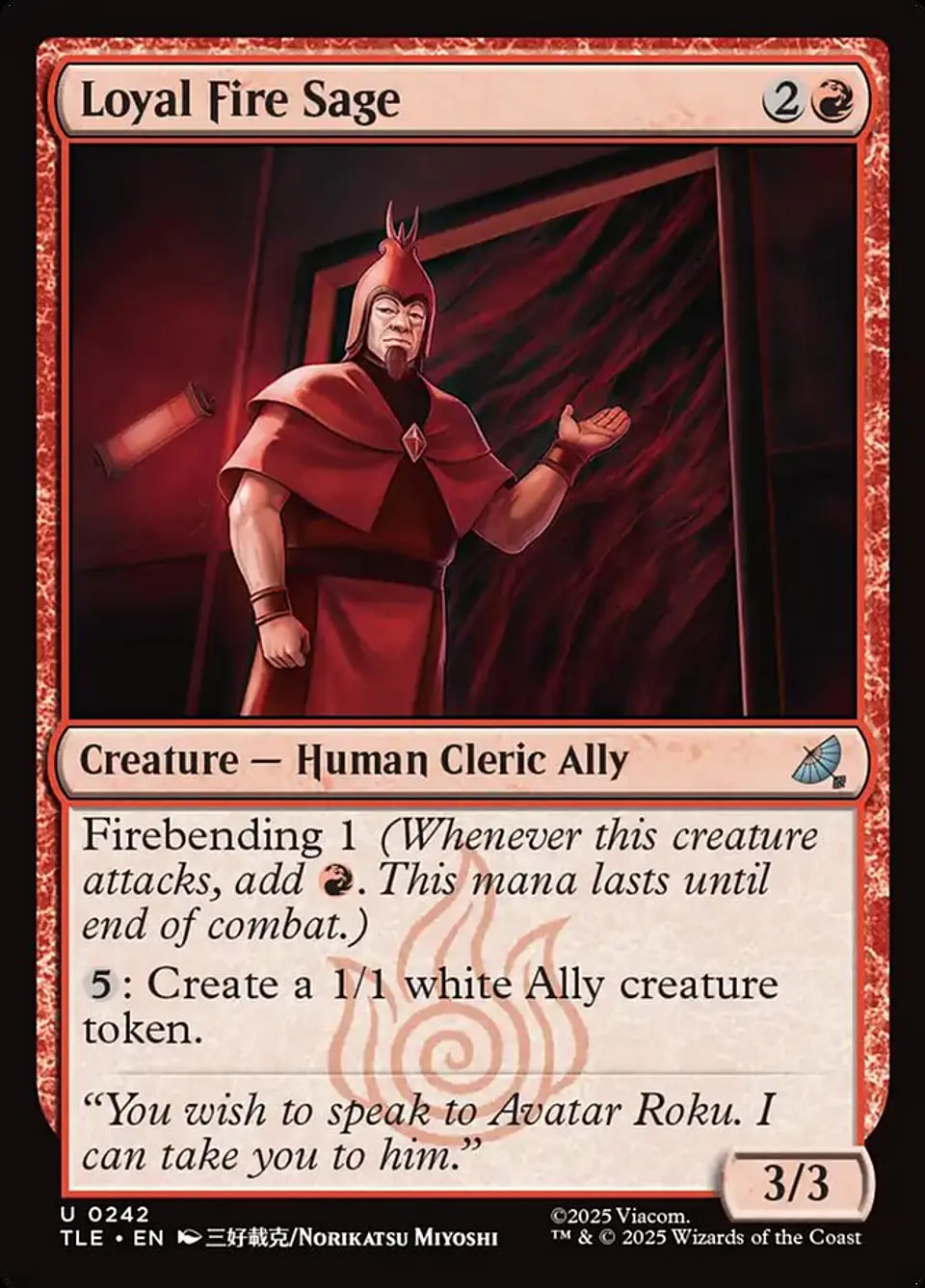 Loyal Fire Sage 1