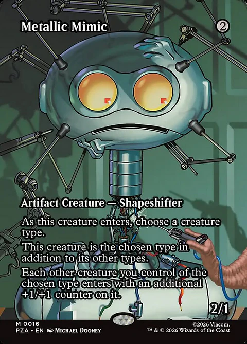 Metallic Mimic (Borderless)
